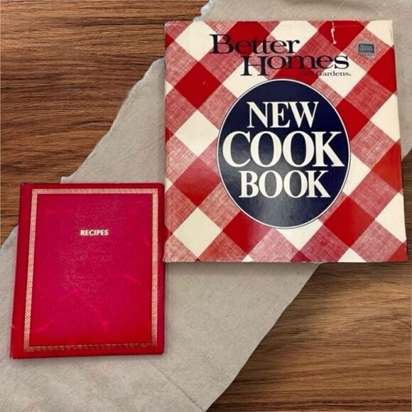 Vintage BHG New Cook Book DIY Favorite Recipe Blank Card Album Book - Picture 1 of 16